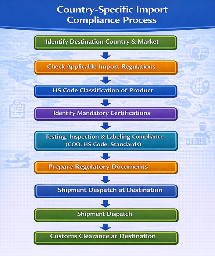 Country-Specific Import Compliance Process