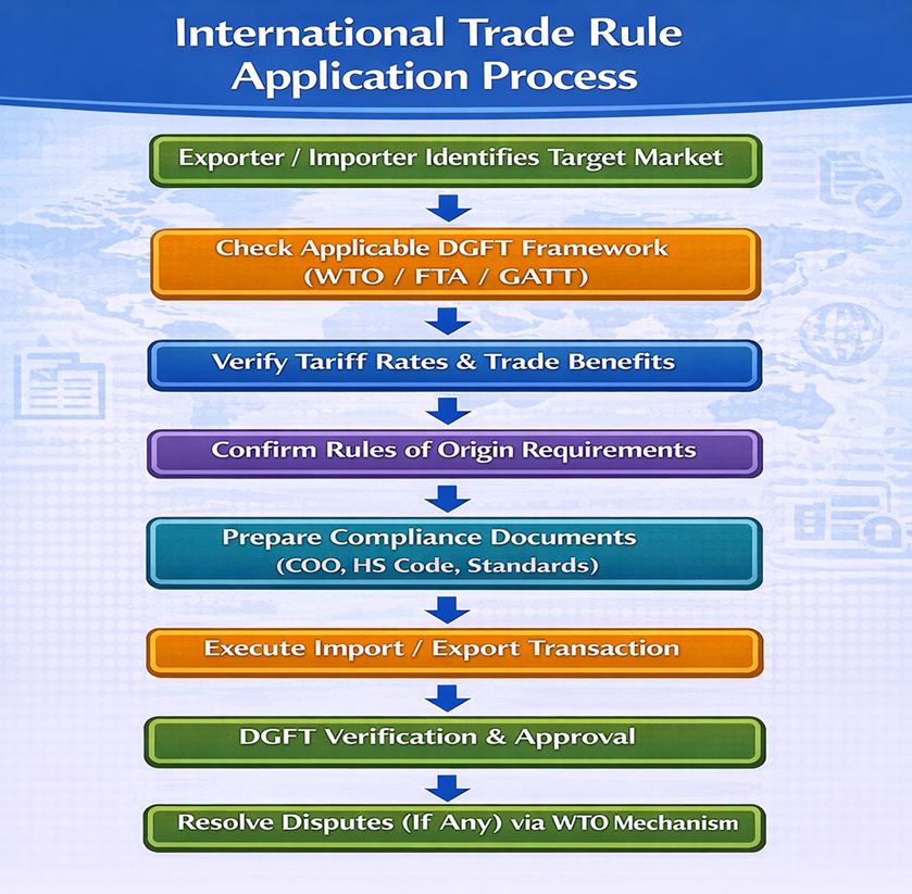 International Trade Rule Application Process