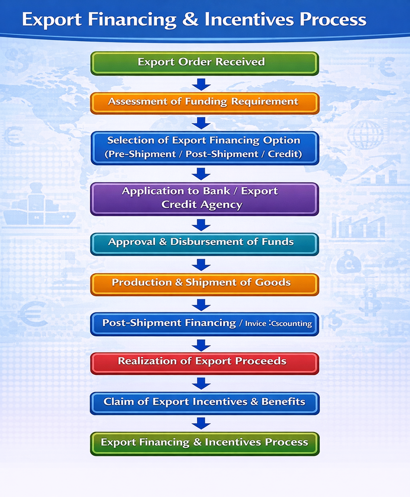 Flowchart – Export Financing & Incentives Process