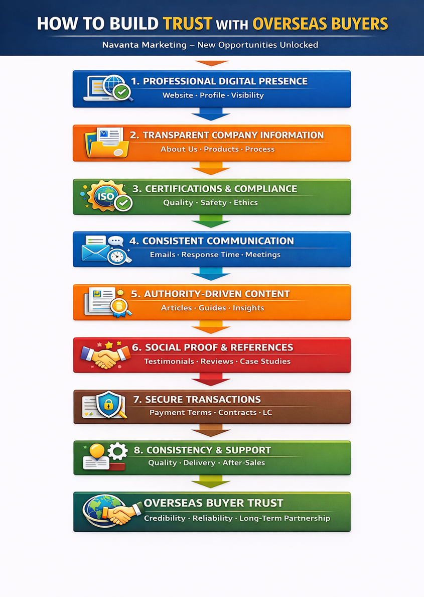 How to Build Trust with Overseas Buyers